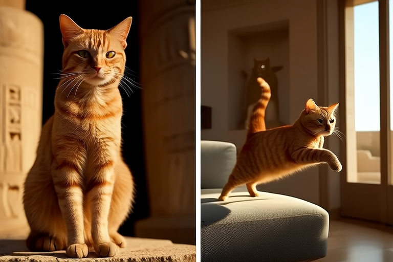 From Temple to Living Room: The Journey of Abyssinian Cats Throughout History