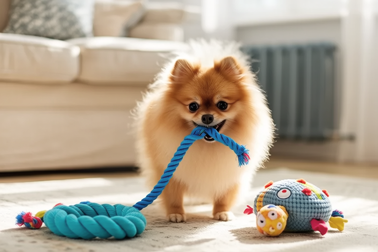 How to Pick the Perfect Toys for Your Energetic Pomeranian