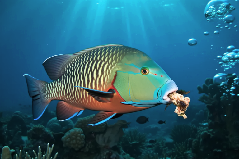 The Unique Eating Habits of Parrot Fish That Will Amaze You