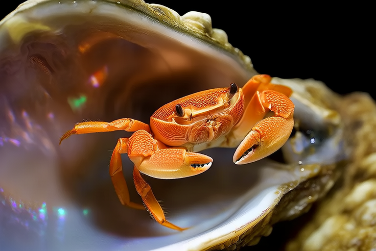 Tiny but Mighty: How Pea Crabs Survive by Hiding in Their Hosts
