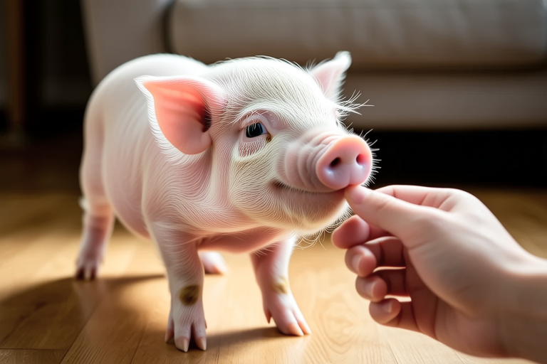 Adorable Yet Misunderstood: Life with a Mini Pig Companion